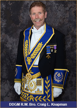 DDGM R.W. Bro. Craig L. Knapman