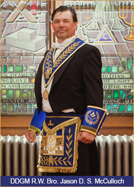 DDGM R.W. Bro. Jason D.S. McCulloch