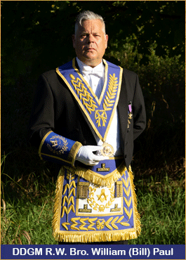 DDGM R.W. Bro. William (Bill) Paul